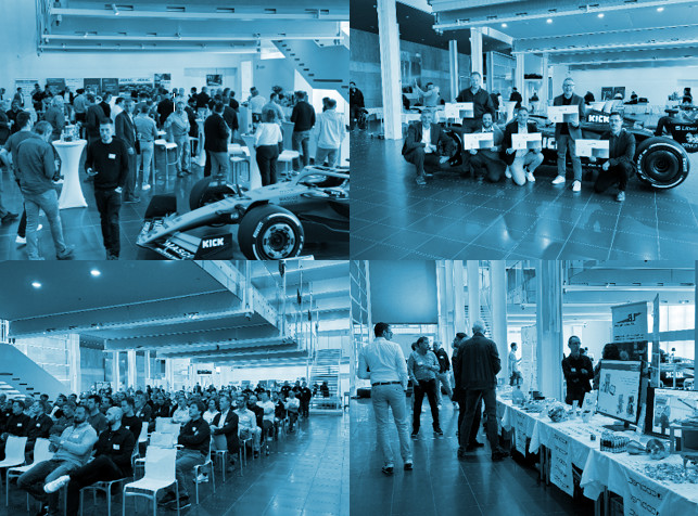 Gäste des Cobinet-Events bei Sauber Motorsport erleben exklusive Formel-1-Einblicke, spannende Fachvorträge und Networking.