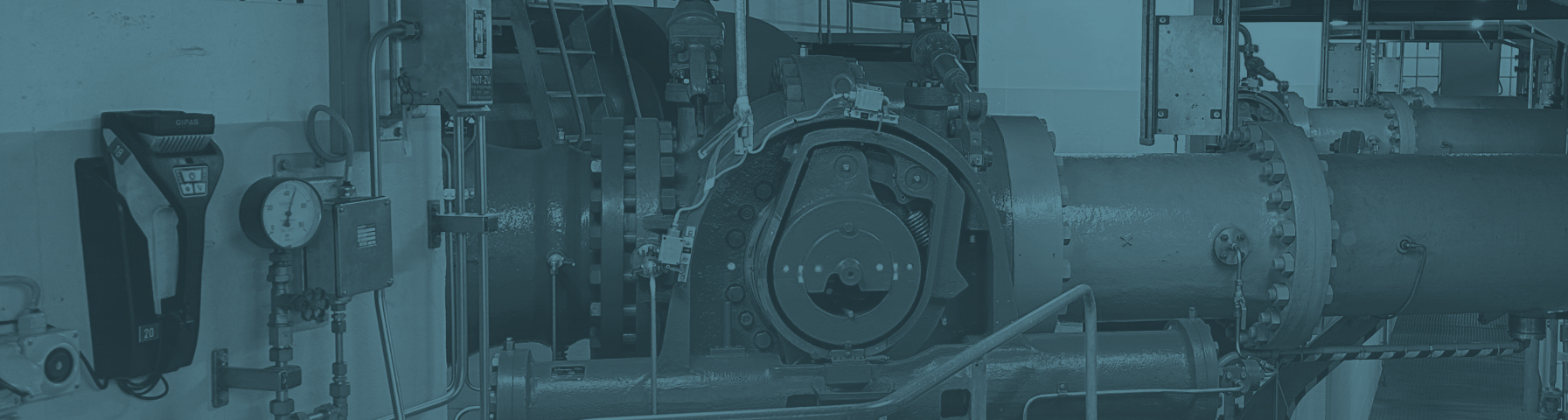 Montage- und Instandhaltungsarbeiten an einer Industrieanlage durch Lehmann Instandhaltungstechnik in der Schweiz.